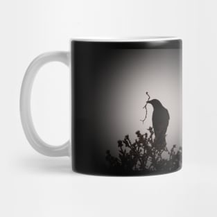 Crow silhouette Mug